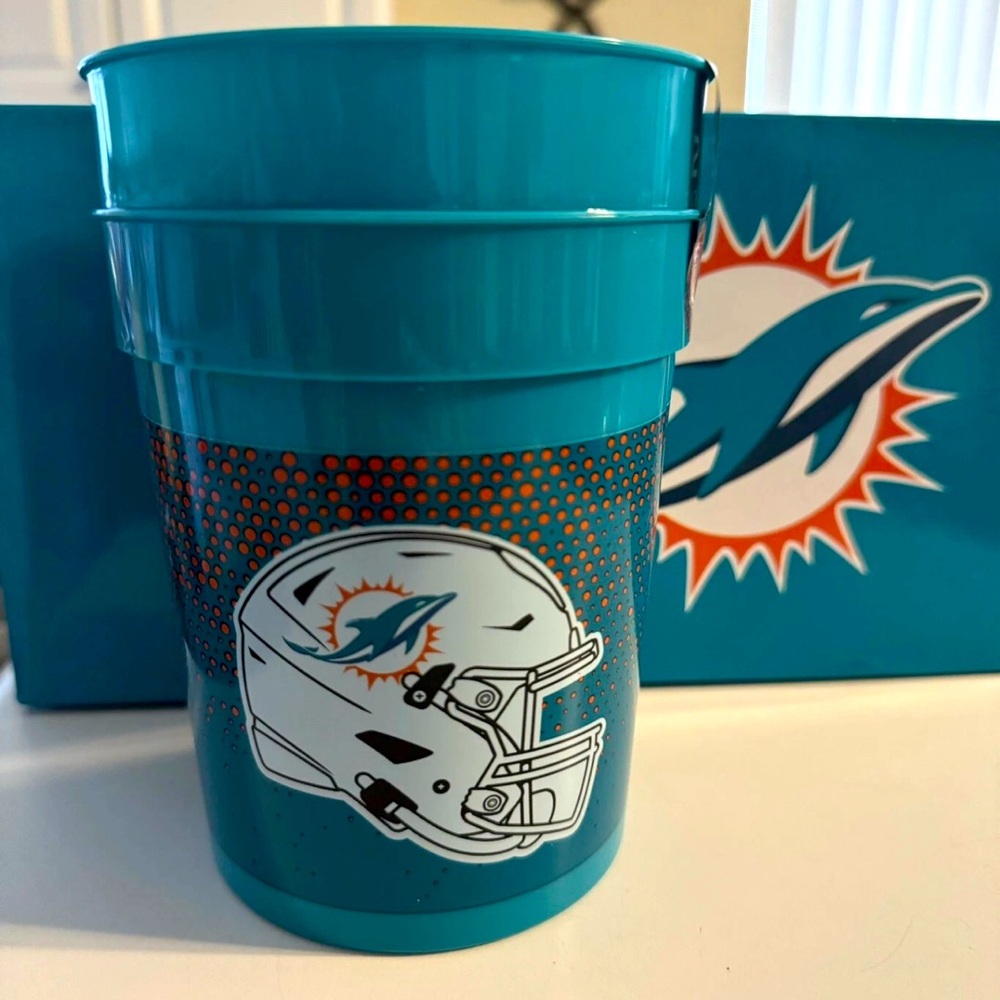 NFL Miami Dolphins Teal Cup Set